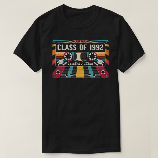 Retro-Klasse des T - Shirt 1992 (Design vorne)