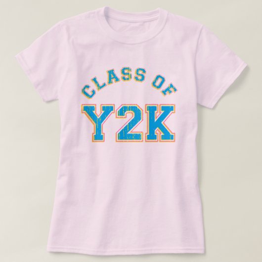 Retro-Klasse Y2K T-Shirt (Design vorne)