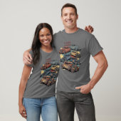 Retro-Klassiker-Rennfahrer T-Shirt (Unisex)