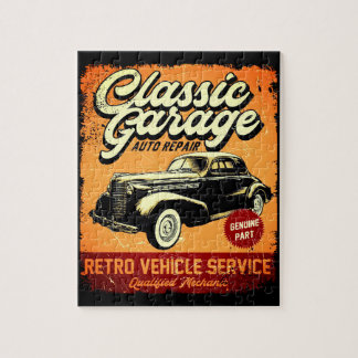 RETRO | KLASSISCHE GARAGE | PUZZLE