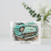 *~* Retro Klassische Vintage antike Malerei Alt Postkarte (Stehend Vorderseite)