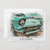 *~* Retro Klassische Vintage antike Malerei Alt Postkarte (Vorne/Hinten)