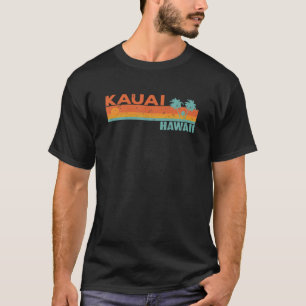 Retro Klassisches Vintage Sommer Kauai Hawaii T-Sh T-Shirt