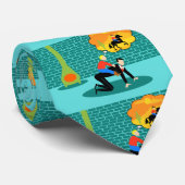 Retro kleine Cowboy-Krawatte Krawatte (Gerollt)