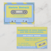 Retro KleinVisitenkarten Visitenkarte (Vorne/Hinten)