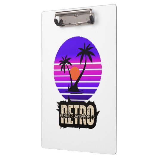 Retro Klemmbrett (Links)