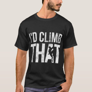 Retro Klettern Vintage Ich Würde Das Klettern T-Shirt