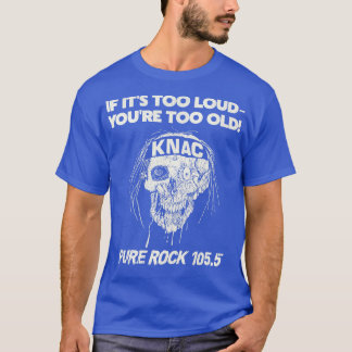 Retro KNAC 1055 Los Angeles Radiostation T-Shirt
