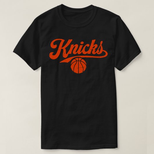 Retro Knicks Button T-Shirt (Design vorne)