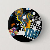 Retro Knopf DS Button (Vorderseite)