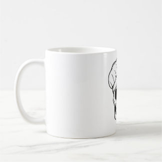 Retro Koch Skull Halloween Kochgeschenk Kaffeetasse