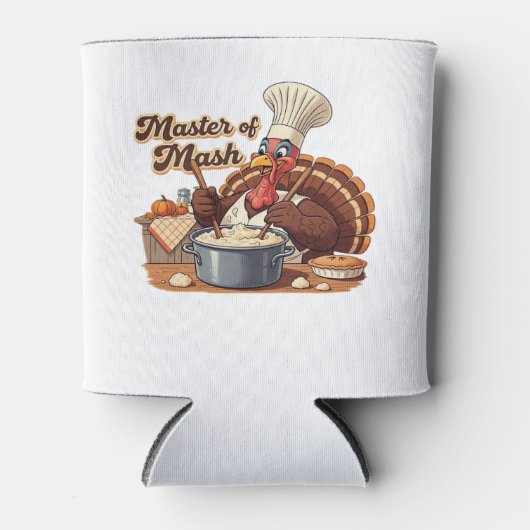 Retro Koch Türkei Erntedank Classic T - Shirt.png Dosenkühler (Vorderseite)