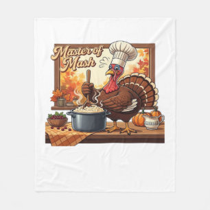 Retro Koch Türkei Erntedank Klassischer T - Shirt Fleecedecke
