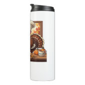 Retro Koch Türkei Erntedank Klassischer T - Shirt Thermosbecher (Nach rechts gedreht)