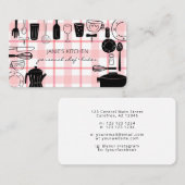 Retro-Kochgeräte Visitenkarte (Vorne/Hinten)