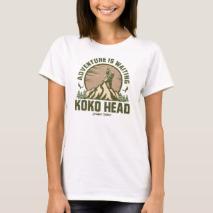 Retro Koko Head Wanderung T-Shirt