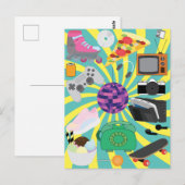 Retro-Kollektion Postkarte (Vorne/Hinten)