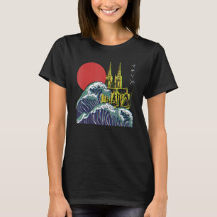 Retro Köln Japan Wave Grunge Vaporwave Köln Ca T-Shirt