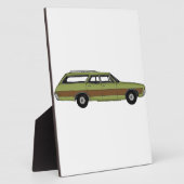 retro Kombi Fotoplatte (Seite)