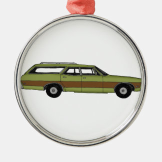 Retro-Kombi Ornament Aus Metall