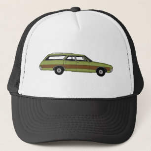 Retro Kombiwagen Truckerkappe