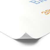 Retro kommt hier der Empfang des Son Baby Poster (Ecke)