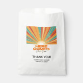 Retro kommt hier die Son Baby Dusche Geschenktütchen (Vorderseite)