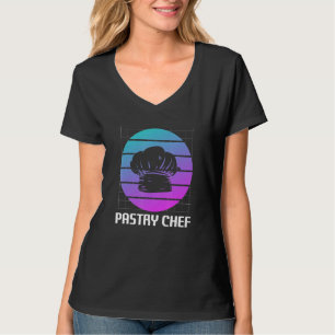 Retro-Konditor-Gebäck T-Shirt