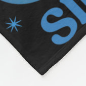 Retro-Könige-Ablehnung seit 1776 Boho-Blumen Fraue Fleecedecke (Ecke)