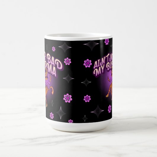 Retro Kool Kat " Karma" Tasse (Mittel)