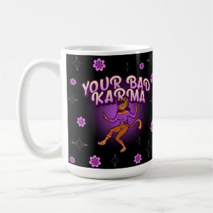 Retro Kool Kat " Karma" Tasse