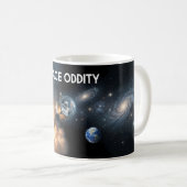 Retro Kosmische Reise jenseits des Sternenbechers Kaffeetasse (VorderseiteRechts)