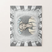 Retro-Krankenschwester Puzzle (Vertikal)