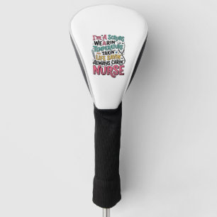Retro-Krankenschwester-Schurweste Temperatur Leben Golf Headcover