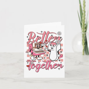 Retro-Krankenschwester Valentinstag Ultraschall-Te Karte