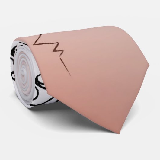 Retro Krawatte (Gerollt)