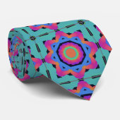 Retro-Krawatte der 70er Jahre| Krawatte des Powers (Gerollt)