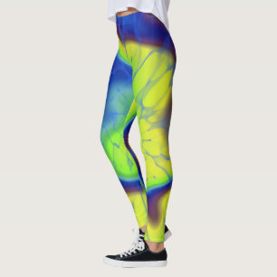 Retro-Krawatte Leggings