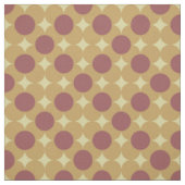 Retro-Kreis-Blumenmuster Stoff (Muster)
