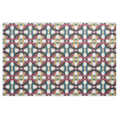 Retro-Kreis Knoten Druckgewebe Stoff (Yard (91,4 cm))
