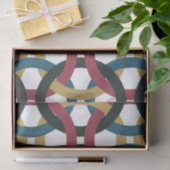 Retro-Kreis Knoten Gewebepapier Seidenpapier (Geschenk)