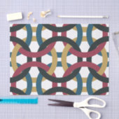 Retro-Kreis Knoten Gewebepapier Seidenpapier (Handwerk)