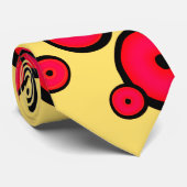 Retro Kreis-Krawatte Krawatte (Gerollt)