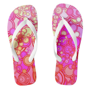Retro Kreise Badesandalen
