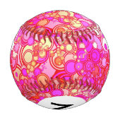 Retro-Kreise Baseball (Rückseite)