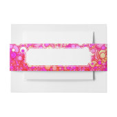 Retro Kreise Einladungsbanderole (Vorderseite Beispiel)