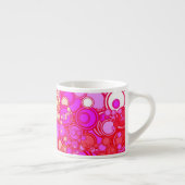 Retro Kreise Espressotasse (Rechts)