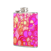 Retro Kreise Flachmann (Links)