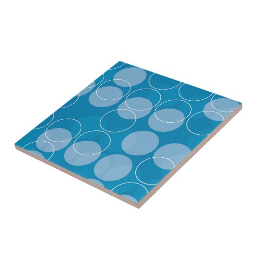 Retro Kreise Fliese (Seite)