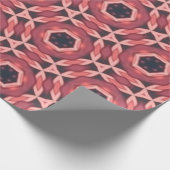 Retro-Kreise Geschenkpapier (Ecke)